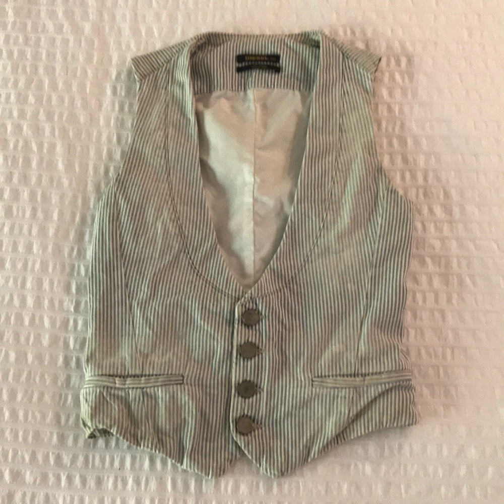 Diesel Black Gold Seersucker Vest